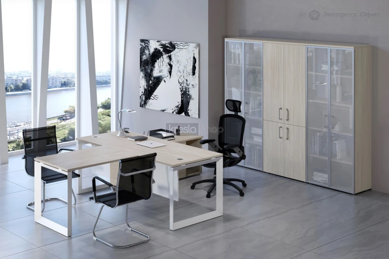 Кабинет руководителя Onix Direct Денвер светлый