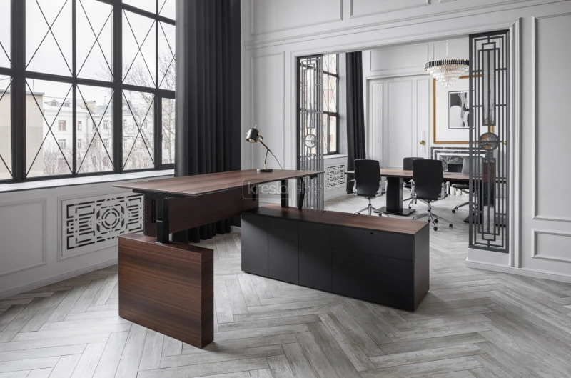 Кабинет руководителя Tesla Эвкалипт мореный