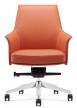 Кресло для персонала Riva Design Chair Rosso-M B1918 оранжевая кожа - 1