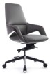 Кресло для персонала Riva Design Chair Aura-M FK005-В серая кожа