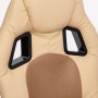 Геймерское кресло TetChair DRIVER beige - 5
