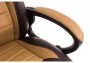 Геймерское кресло Woodville Kadis коричневое / бежевое - 6