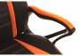 Геймерское кресло Woodville Monza черное / оранжевое - 7