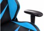 Геймерское кресло Woodville Racer черное / голубое - 8