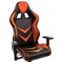Геймерское кресло Woodville Racer черное / оранжевое - 5