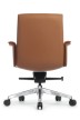 Кресло для персонала Riva Design Rubens-M В1819-2 светло-коричневая кожа - 4