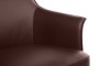Конференц-кресло Riva Design Chair Rosso С1918 коричневая кожа - 5