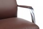 Кресло для персонала Riva Design Pablo-M B2216-1 коричневая кожа - 5