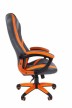 Геймерское кресло Chairman game 22 серый/оранжевый - 2