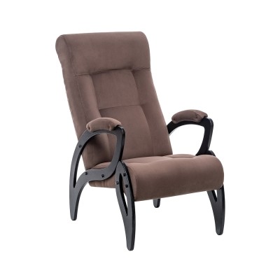 Кресло для отдыха Модель 51 Mebelimpex Венге V23 молочный шоколад - 00012545