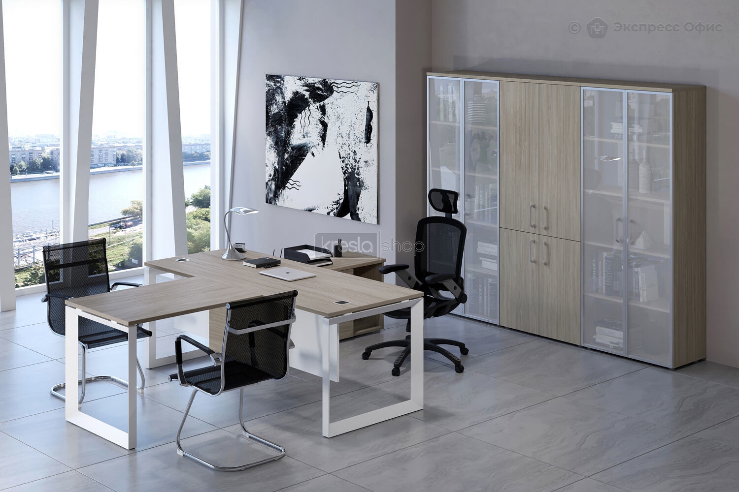 Кабинет руководителя Onix Direct Дуб аттик