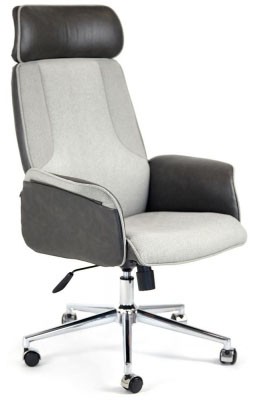 Кресло для руководителя TetChair CHARM grey-black