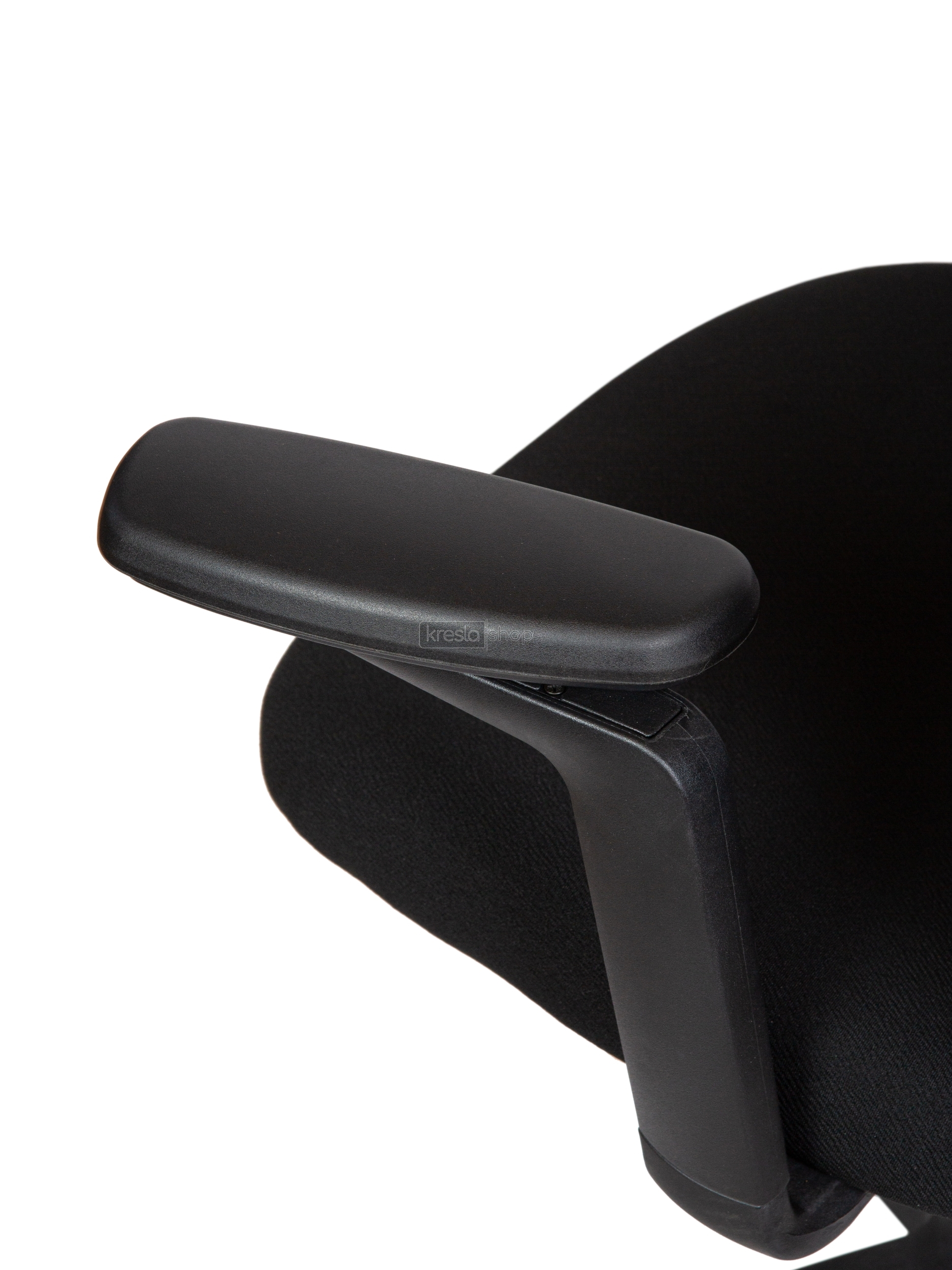 Кресло для персонала Norden Miller LF2452A черная сетка, черная ткань - 5