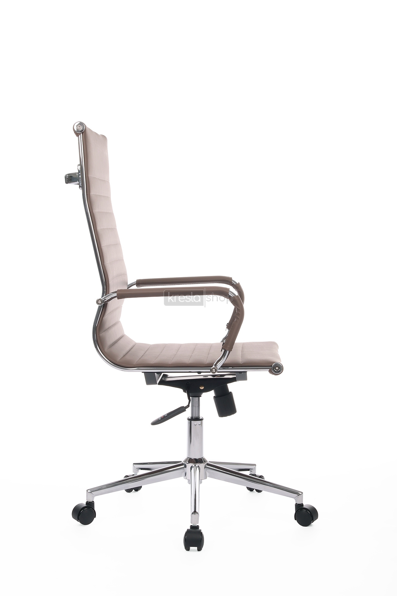 Кресло для руководителя Riva Hugo RCH 6002-1SE коричневая экокожа - 2