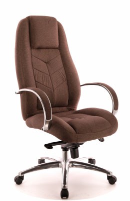 Кресло для руководителя Everprof Drift Full AL M EP-drift al fabric brown