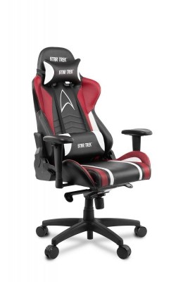 Геймерское кресло Arozzi Gaming Chair - Star Trek Edition -Red